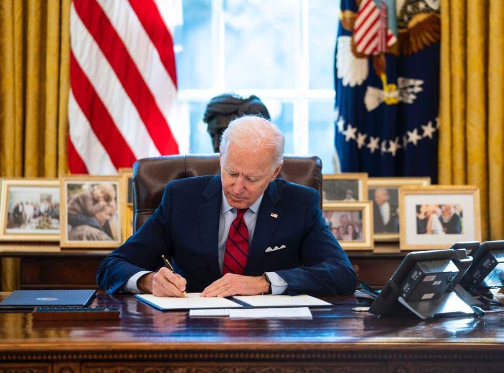 President Joe Biden Signs Executive Order